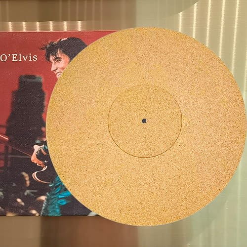 Custom Good Quality 100 Cork Turntable Slipmats For Vinyl Records