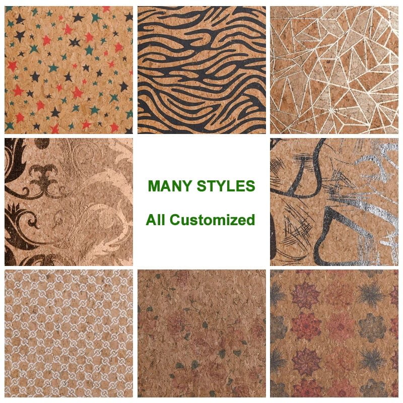 Custom Gold Stamping Cork FabricCork Fabric Manufacturer Awesome