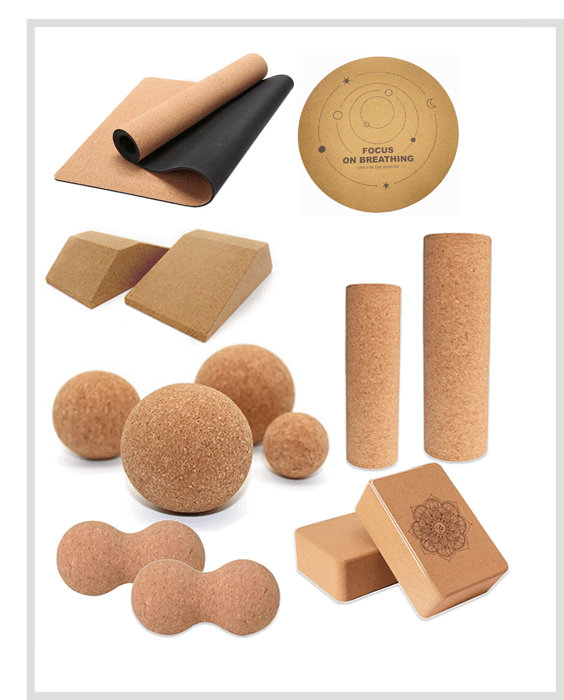 Cork Yoga Series Awesome CorkProfessional Cork Products Manufacturer